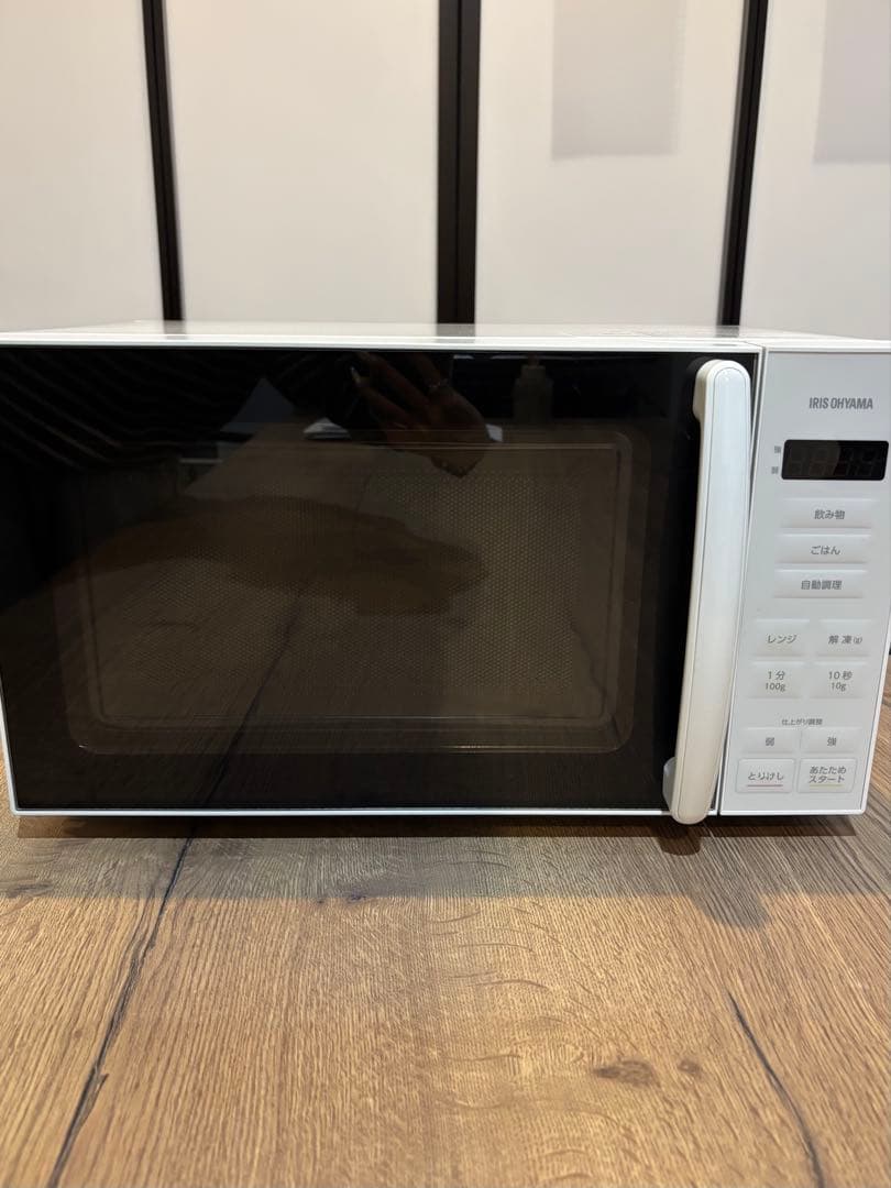 アイリスオーヤマ 電子レンジ PMG-T179-W ホワイト 動作確認済み