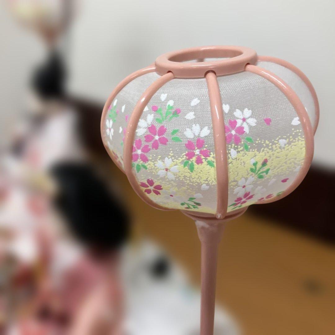 N544【美品】ケース入り雛人形 親王飾り オルゴール・灯り付き 2024年購入