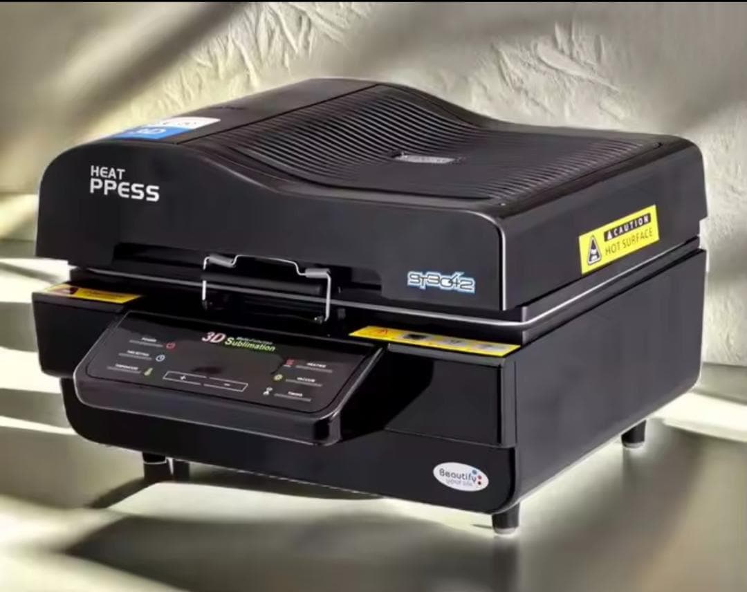 昇華熱プレス機,ST-3042, 3D,真空昇華