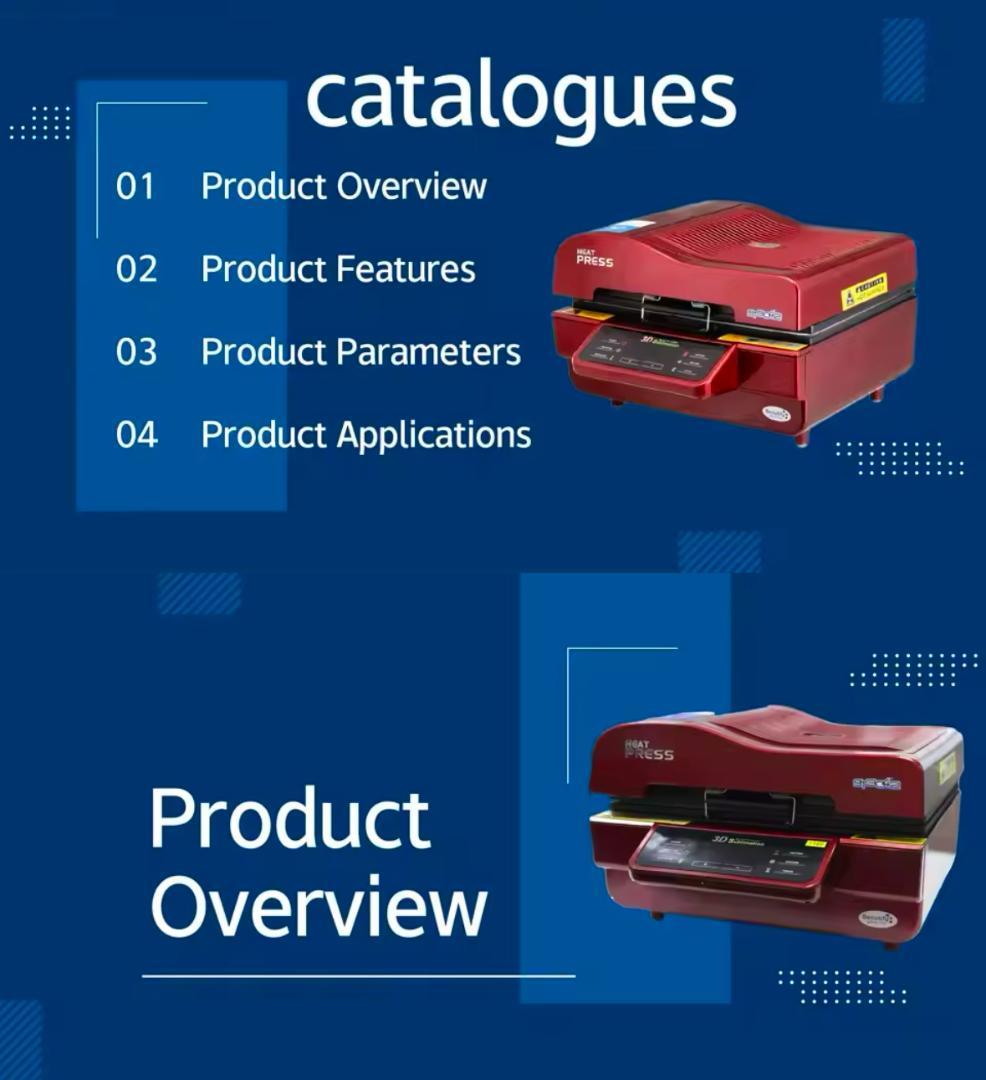 昇華熱プレス機,ST-3042, 3D,真空昇華