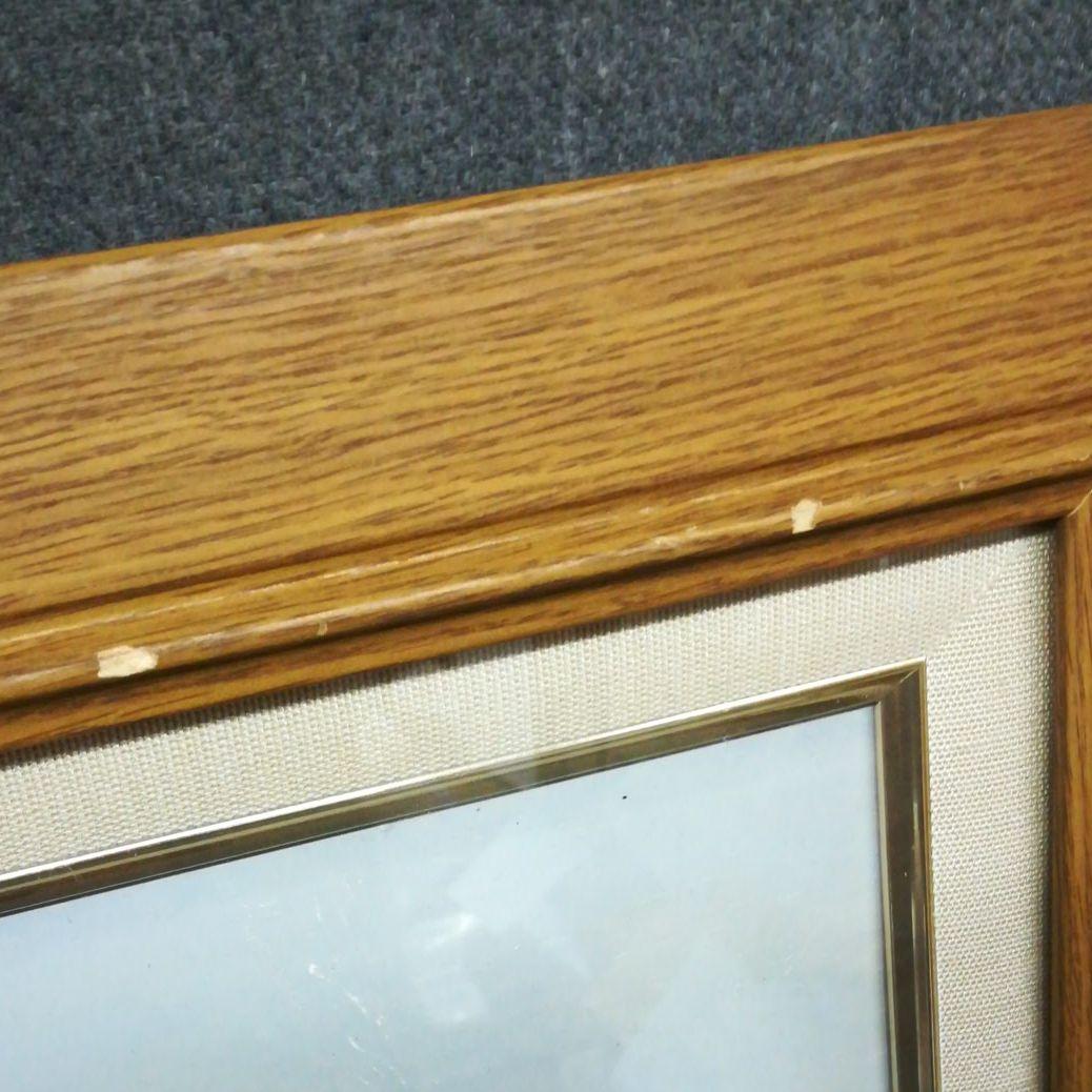 額装　額絵　油彩　油絵　広田和子　ロードス島　キャンパス8号