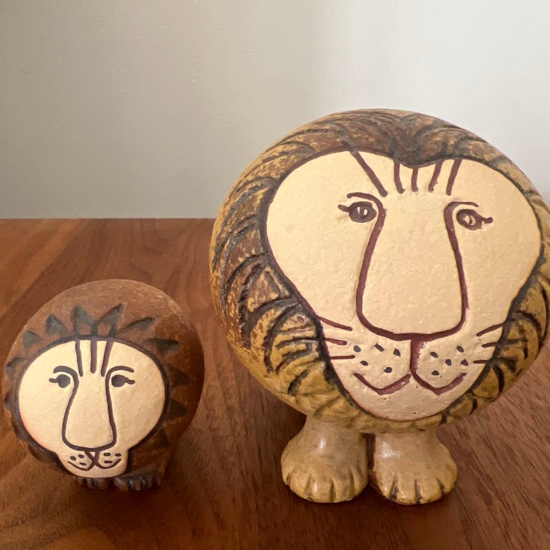 リサラーソンライオン3点セット