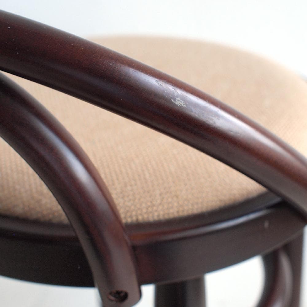 秋田木工 No2091 曲木のスツール A IDC大塚 ブナ材 ZR24045