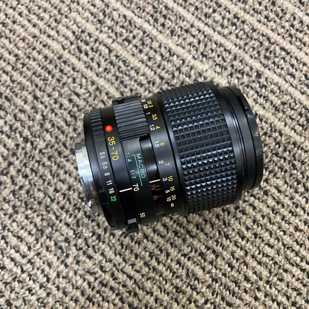Minolta XD 一眼レフカメラ 35-70mm レンズ