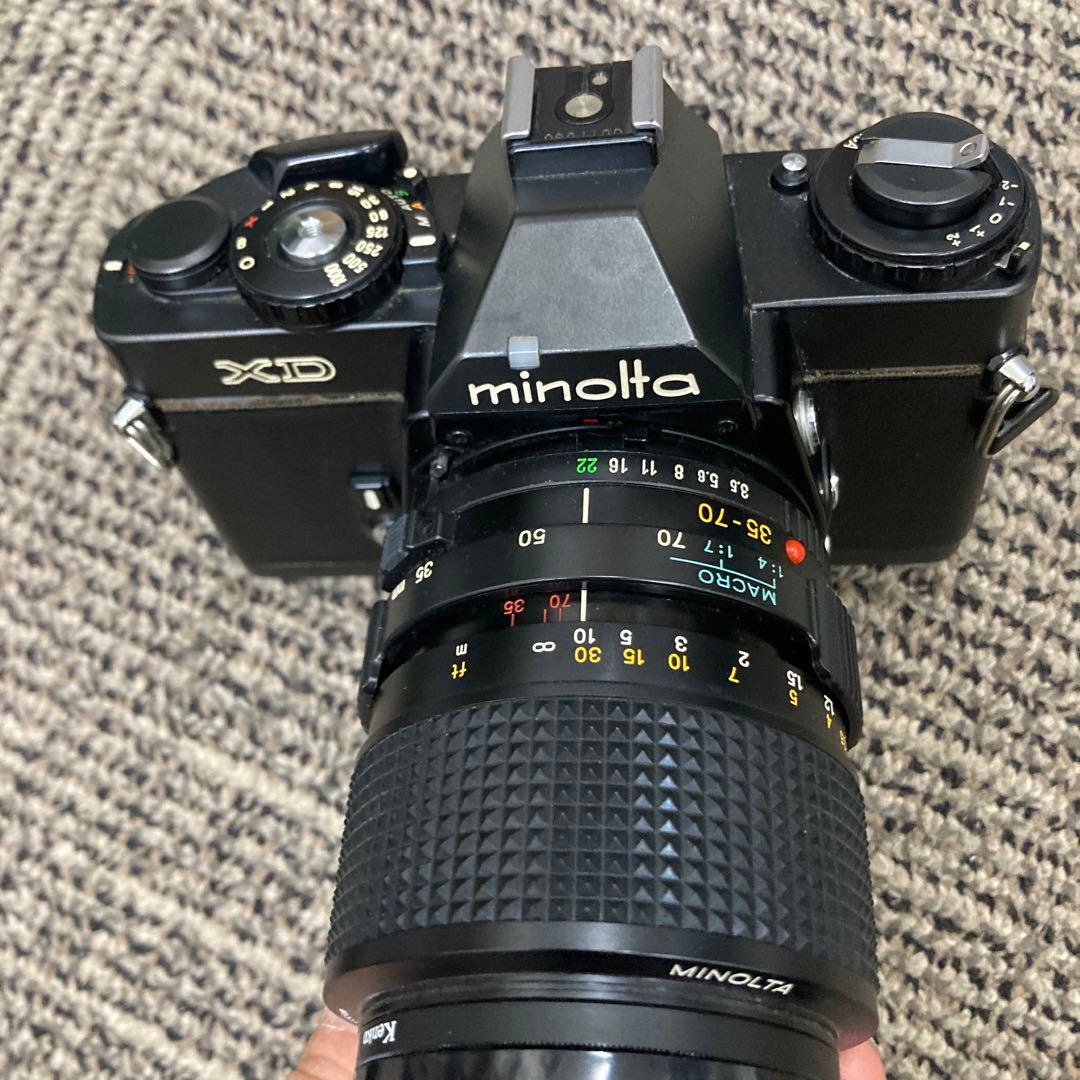 Minolta XD 一眼レフカメラ 35-70mm レンズ
