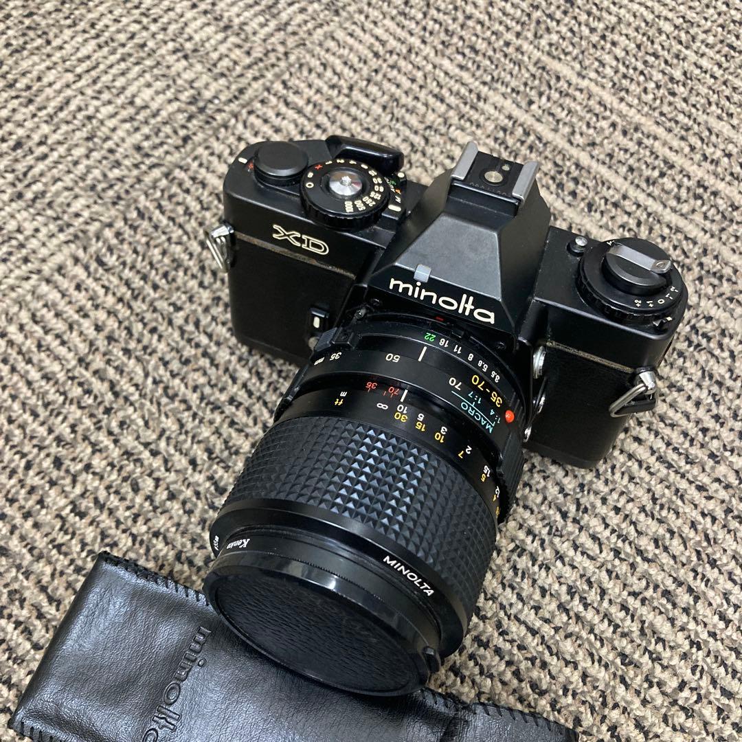 Minolta XD 一眼レフカメラ 35-70mm レンズ