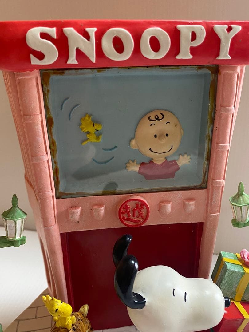 超レア♫ snoopy スヌーピー in 銀座 三越 ジオラマ フィギュア
