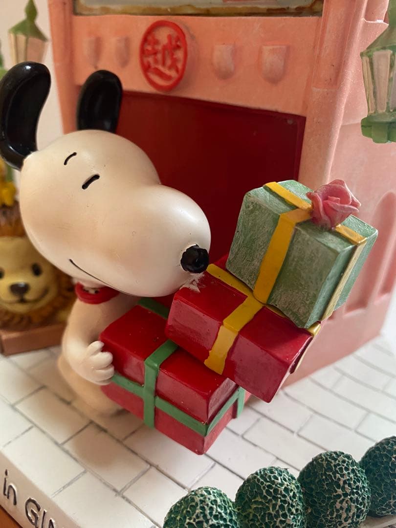 超レア♫ snoopy スヌーピー in 銀座 三越 ジオラマ フィギュア