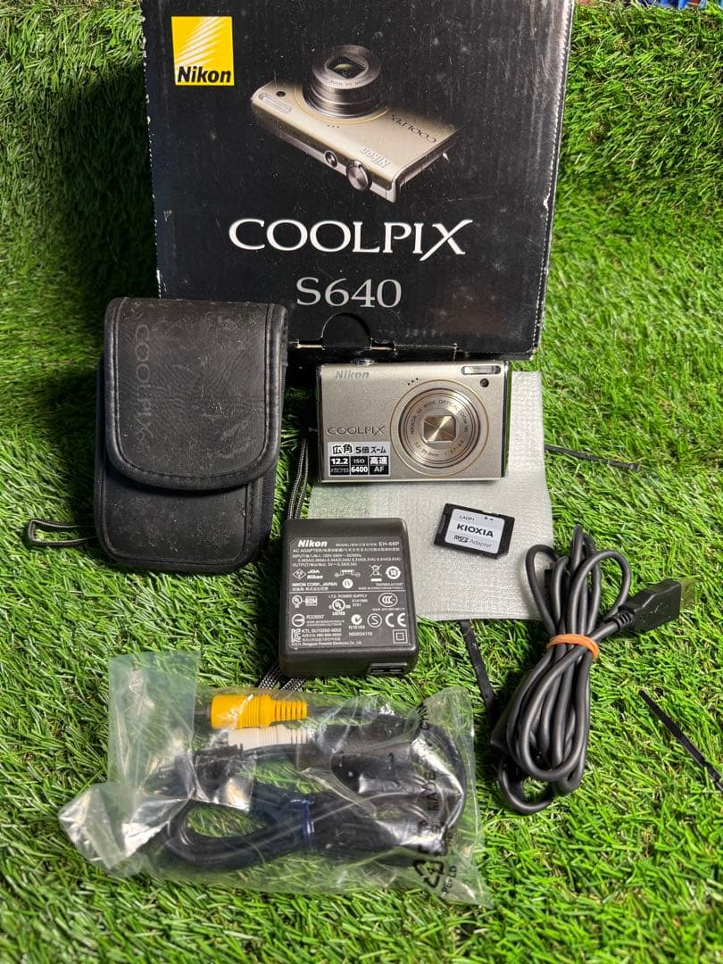 箱付き美品❣️動作確認済み　 Nikon COOLPIX S640 デジタルカメラ
