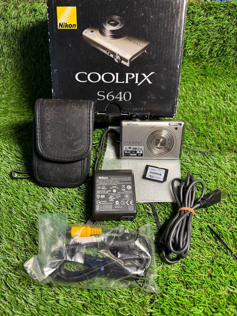 箱付き美品❣️動作確認済み　 Nikon COOLPIX S640 デジタルカメラ