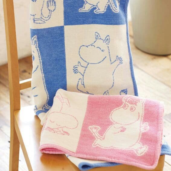 ★未使用★クリッパン ムーミンミニブランケット★ピンク★