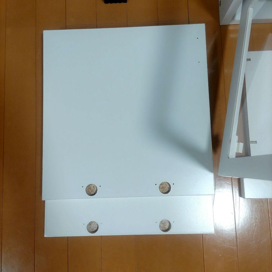 JAJAN ハイタイプ専用上置きロータイプ幅83×奥行29 アクリル扉LED付き