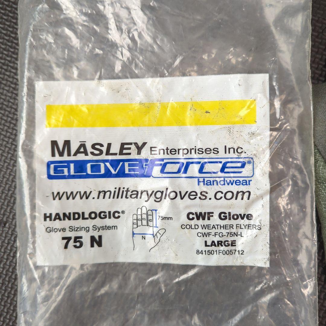 Masley GloveForce CWF Glove Large　米軍