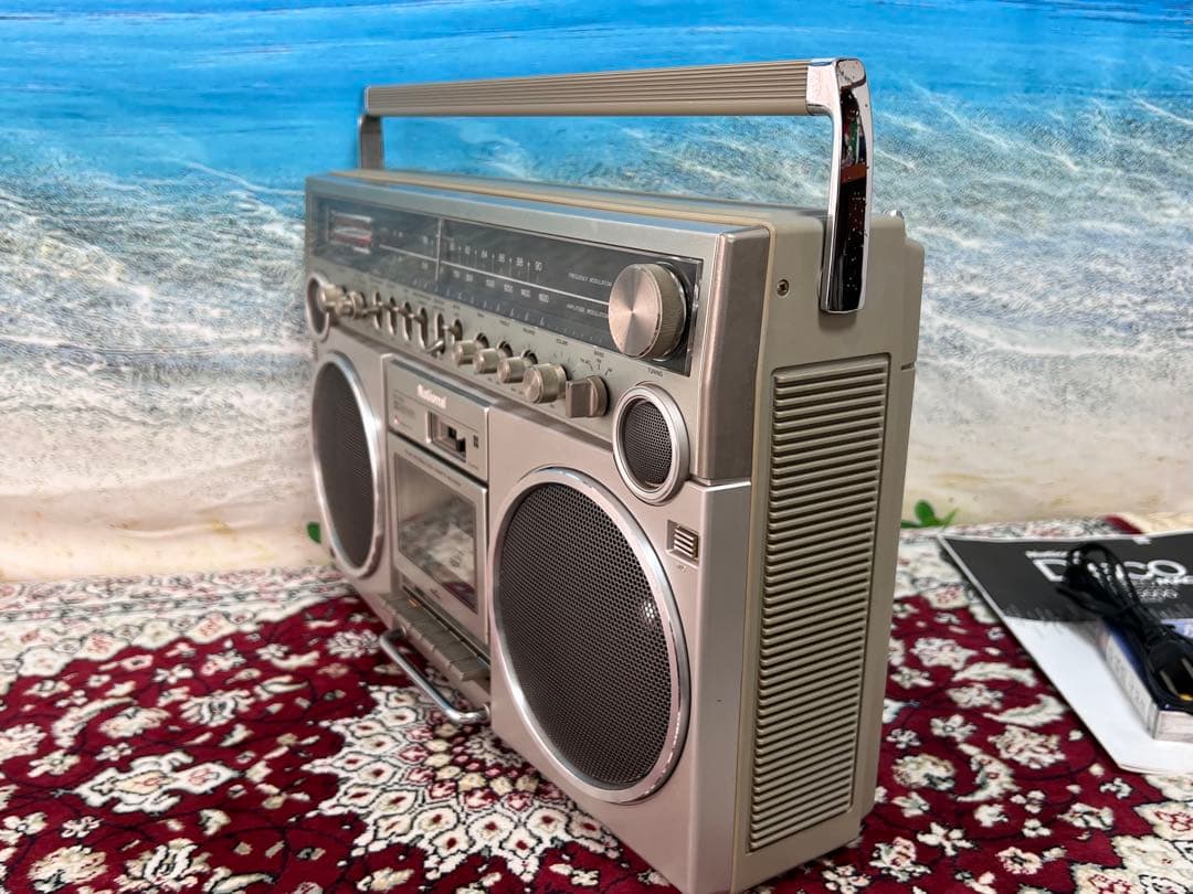 昭和レトロナショナルRX-5500 ラジカセ動作品 中古メンテナンス済み　美品