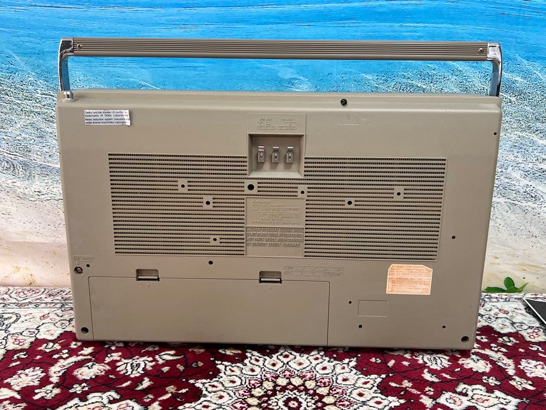 昭和レトロナショナルRX-5500 ラジカセ動作品 中古メンテナンス済み　美品