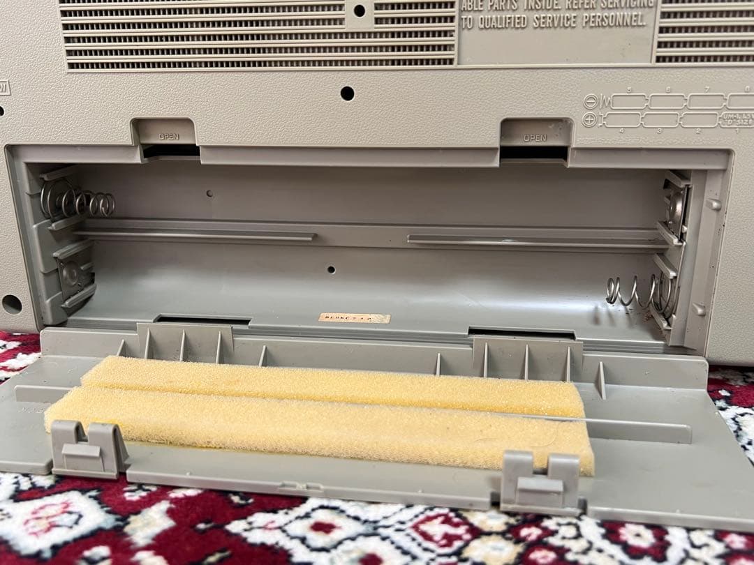 昭和レトロナショナルRX-5500 ラジカセ動作品 中古メンテナンス済み　美品