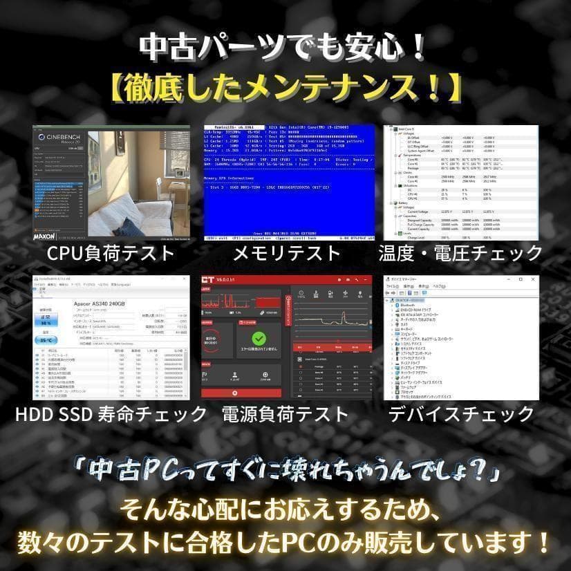 大画面24㌅6画面 トレーディングPCフルセット デイトレ 株式 FX T624