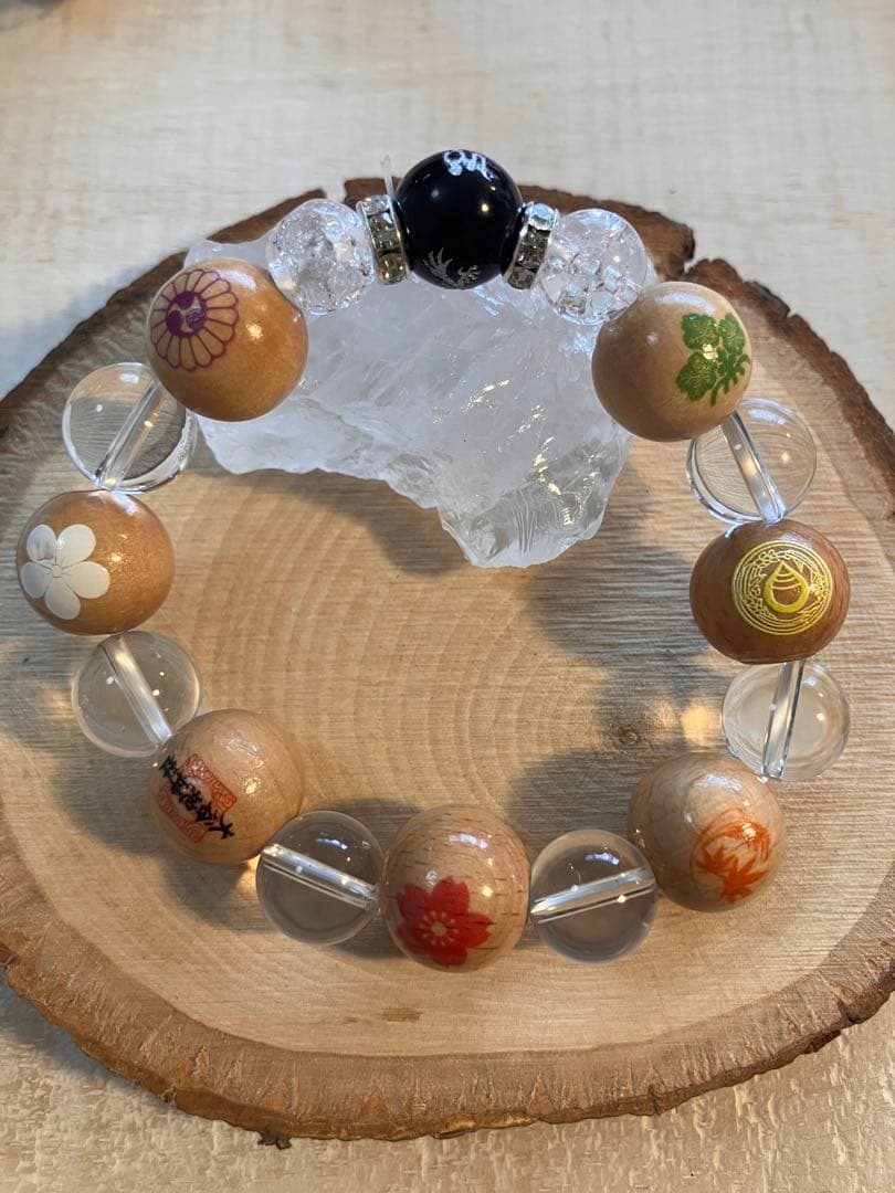 神玉札幌巡礼クリスタルブレスレット