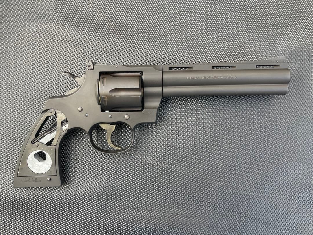 コルト パイソン ヘビーウェイト6インチガスガン