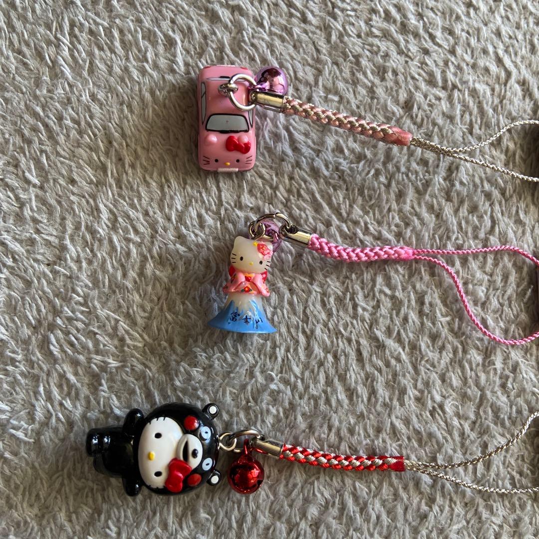 ハローキティ ストラップ 6個セット 観光地限定