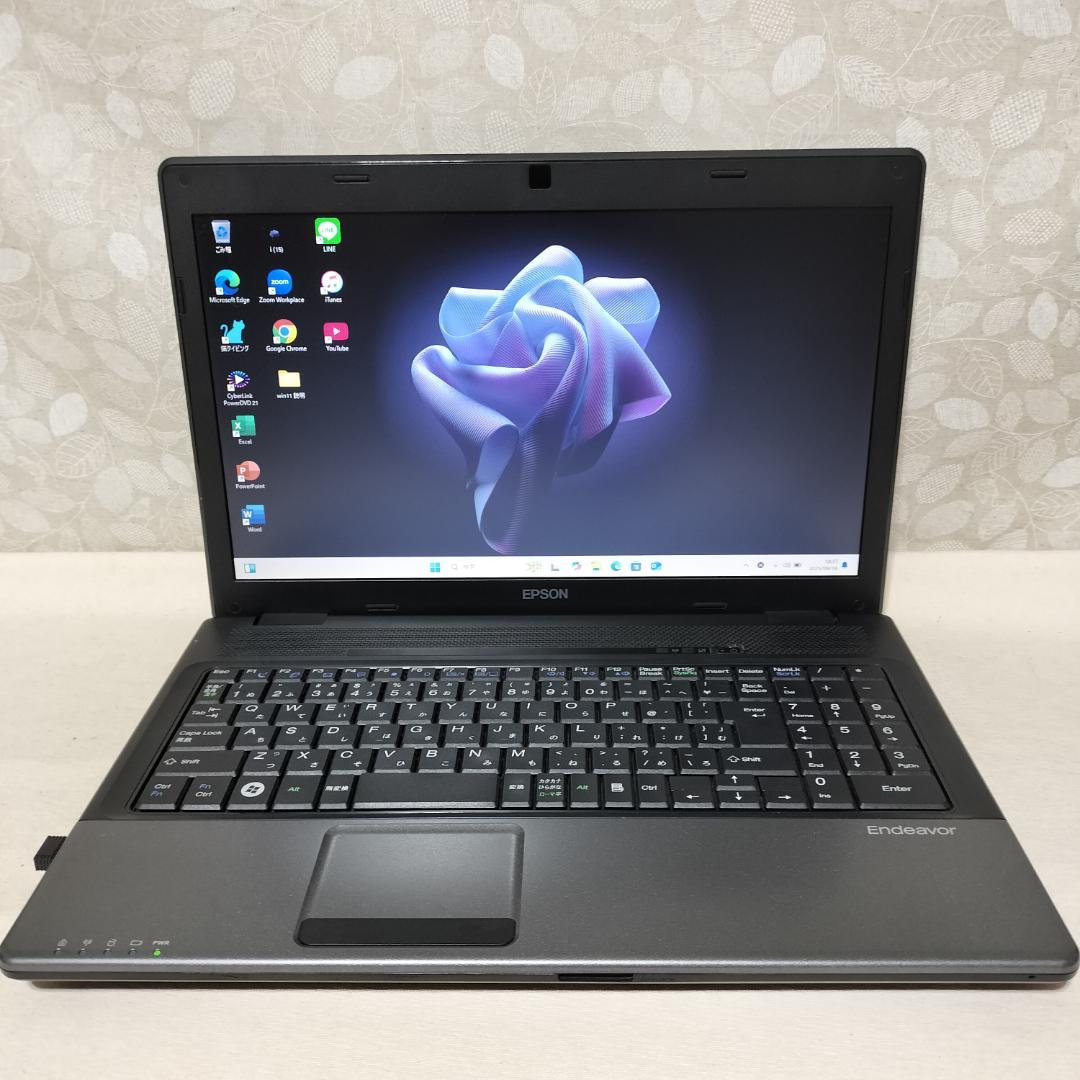 394 訳アリWindows11 Core i7 SSDノートパソコン