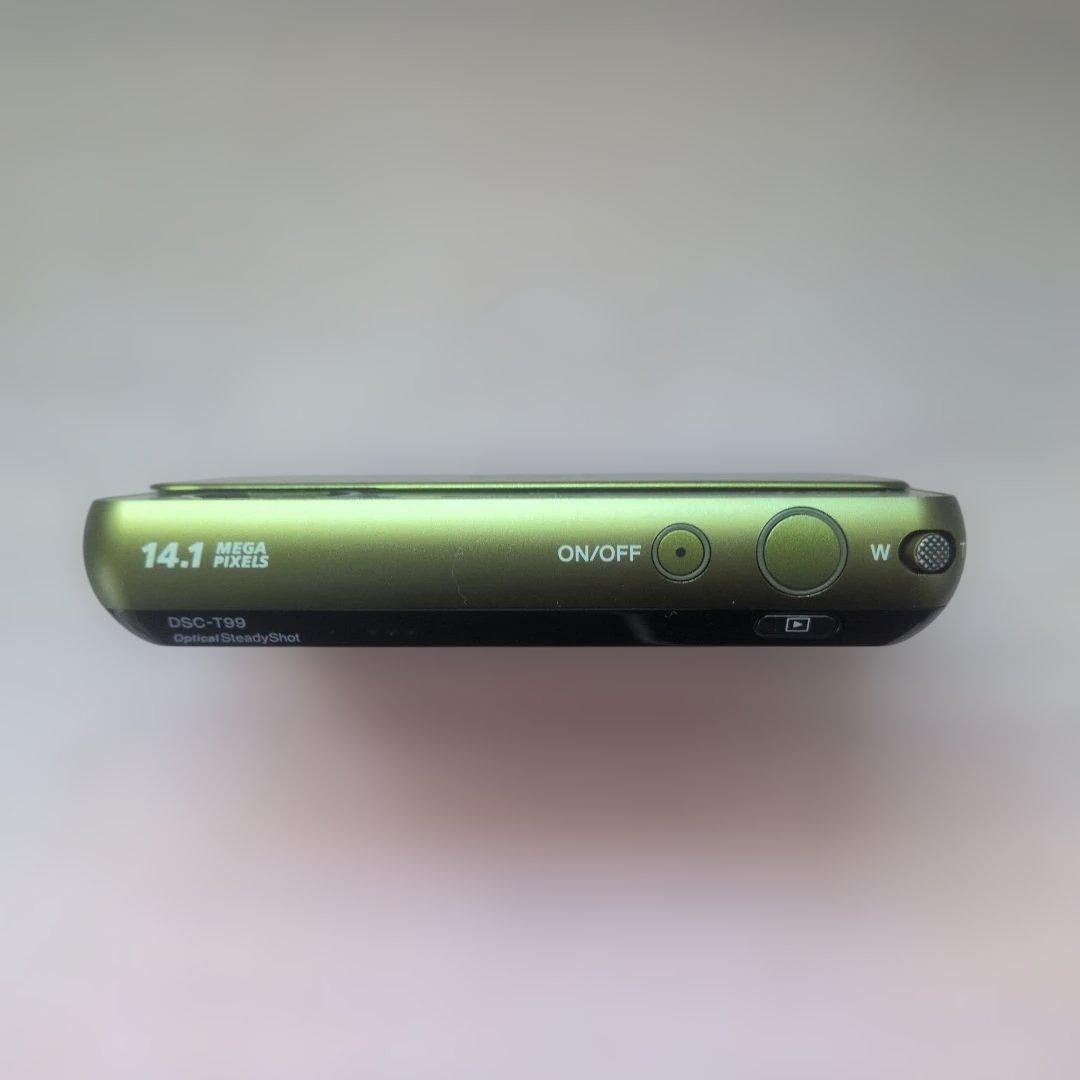 SONY Cyber-shot DSC-T99（グリーン）ミッキーケース付