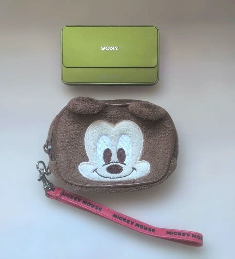 SONY Cyber-shot DSC-T99（グリーン）ミッキーケース付