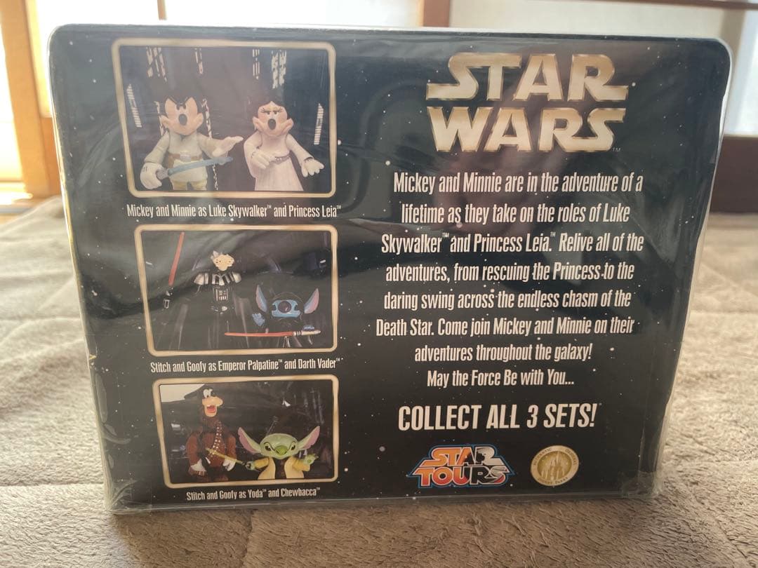 ディズニー　STAR WARS Mickey & Minnie フィギュアセット