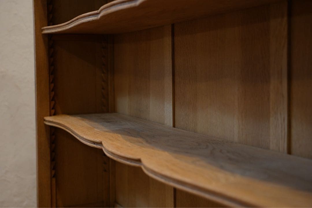 フランス　アンティーク　キャビネット　棚　シェルフ