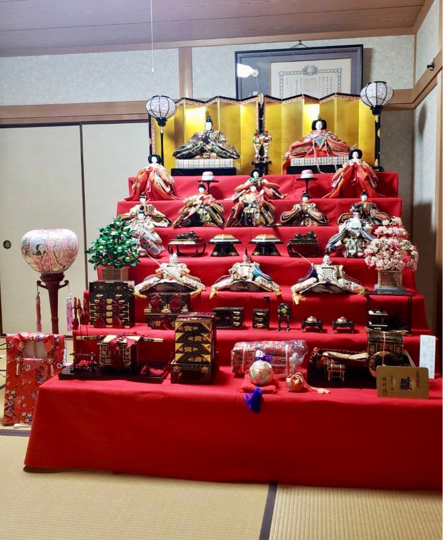 お雛様　7段飾り