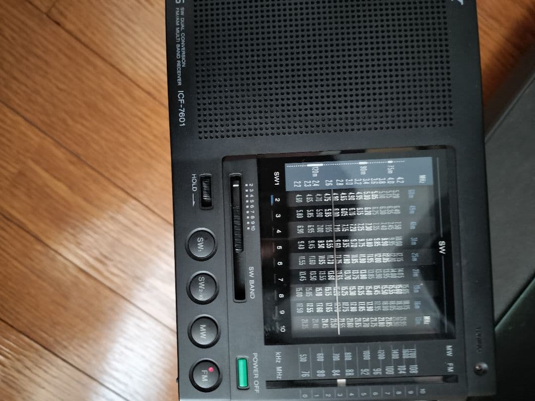 【希少】SONY ICF-7601 12バンドラジオ