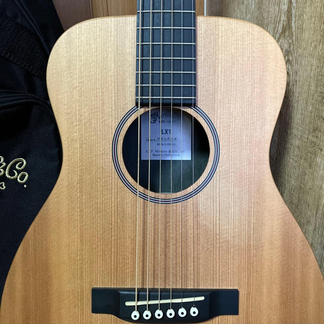【美品・超希少】Martin LX1 ミニ アコースティックギター　ケース付き