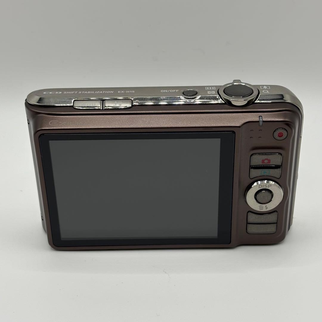 CASIO EXILIM EX-H15 極美品　デジタルカメラ　動作確認済