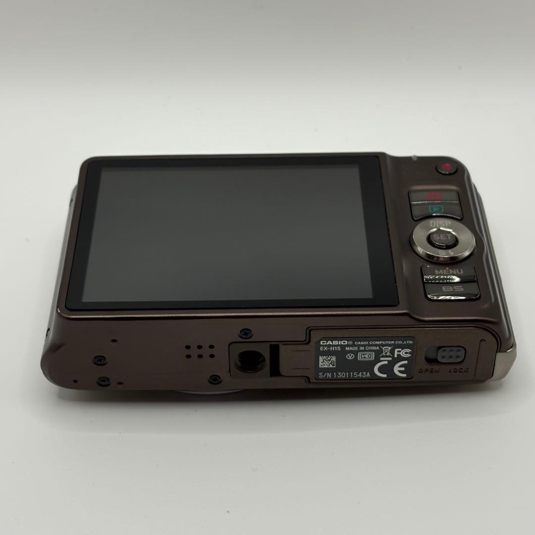 CASIO EXILIM EX-H15 極美品　デジタルカメラ　動作確認済