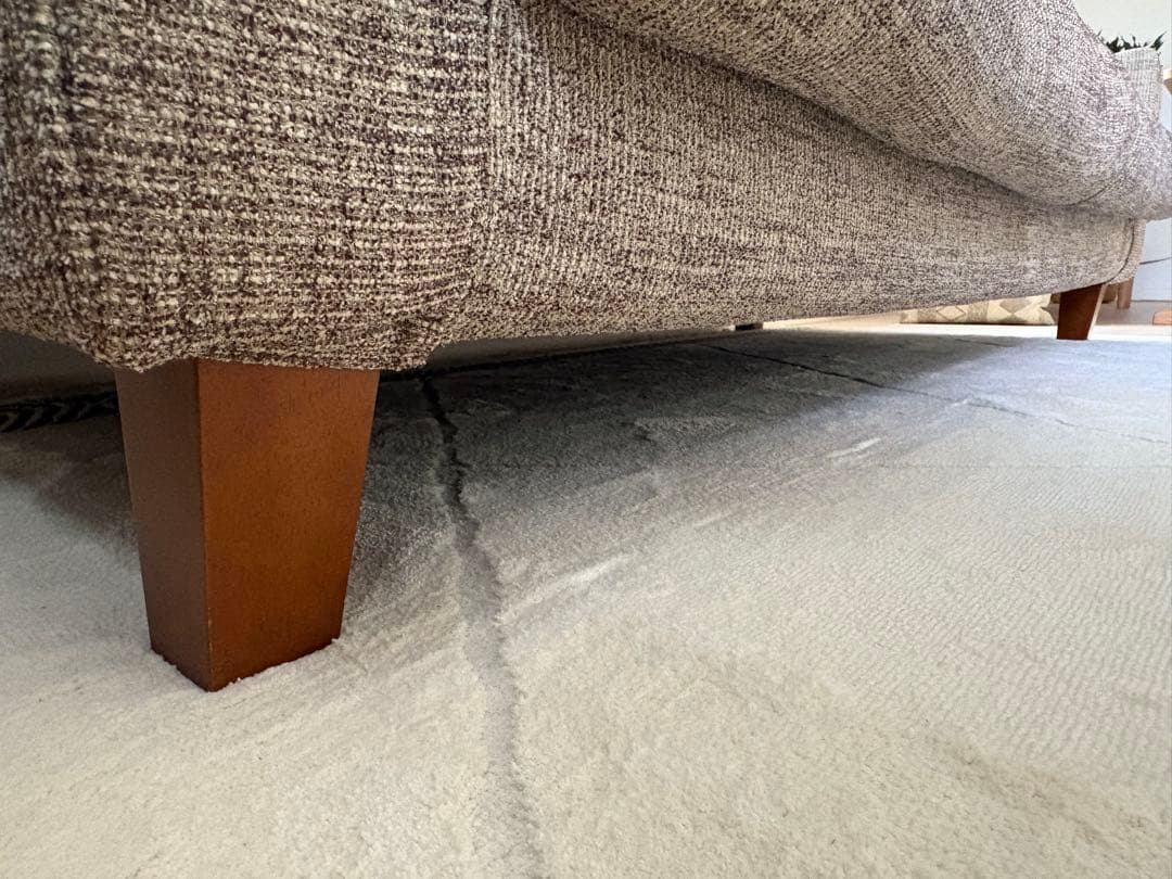 FLANNEL SOFA / ANTOS 3人掛け ライトグレー