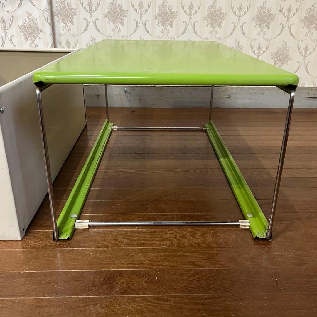 【アンティーク】昭和レトロ レトロポップ ヨドコウ スチール 収納ケース 古道具