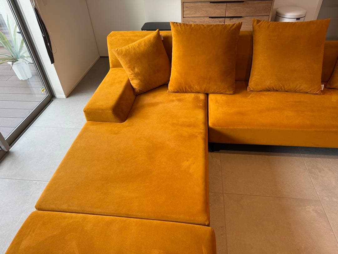 Kaaa FLANNEL SOFA カウチソファSIESTA