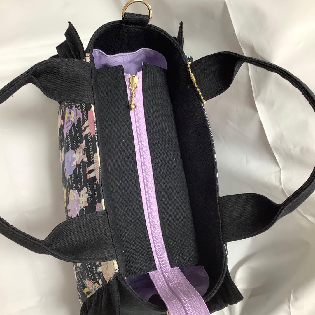 ハンドメイド　ジョリーフルール　マイリトルテイラー　トートバッグ　猫ポーチ