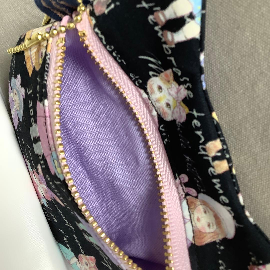 ハンドメイド　ジョリーフルール　マイリトルテイラー　トートバッグ　猫ポーチ