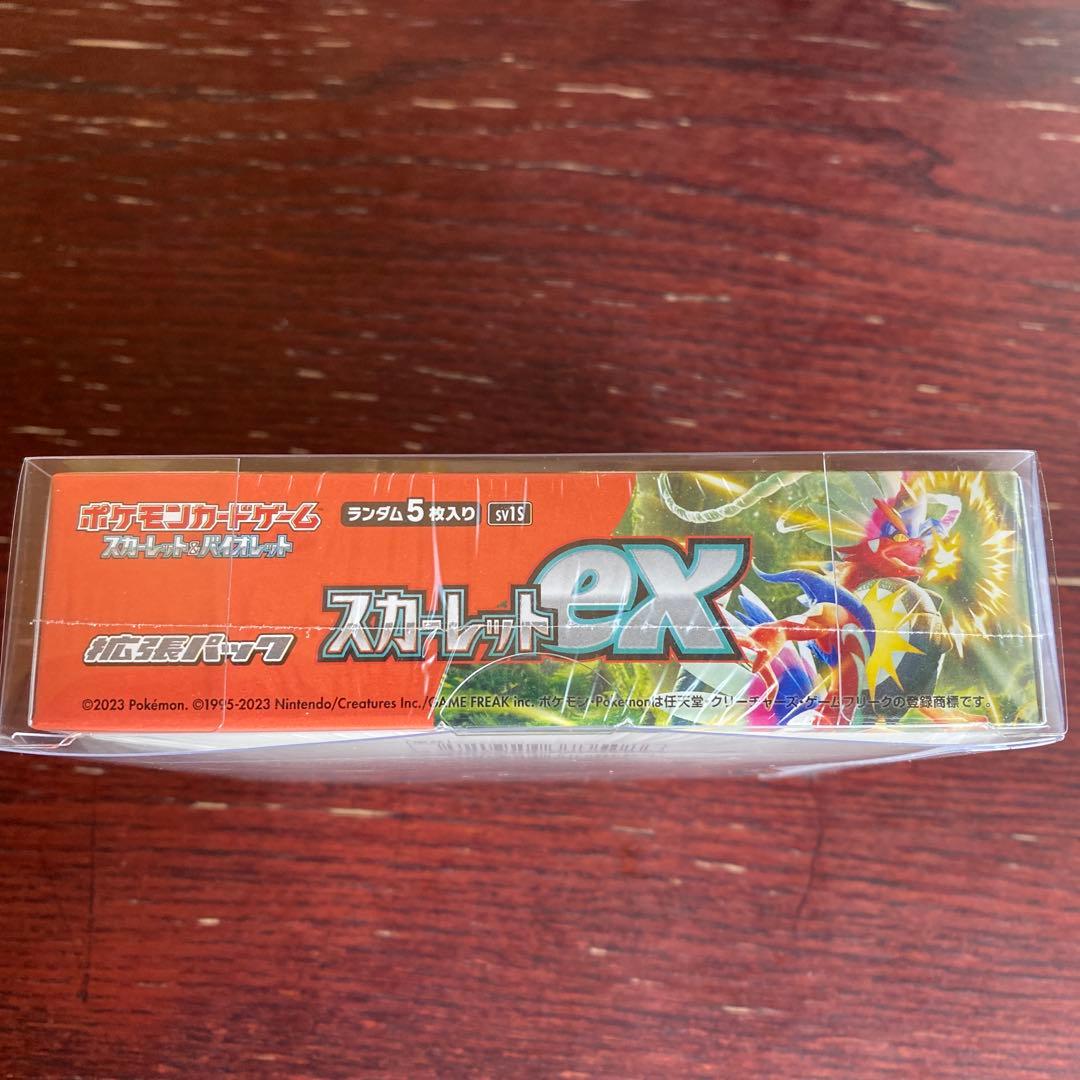 ポケモンカードゲーム スカーレットEX ボックス シュリンク付き