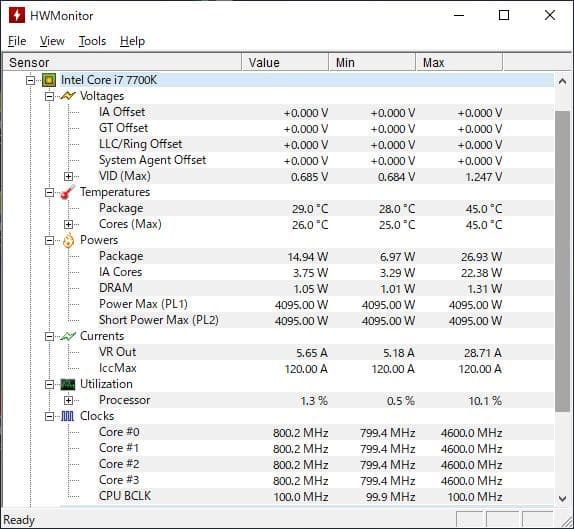 CPU Intel Core i7-7700K Box