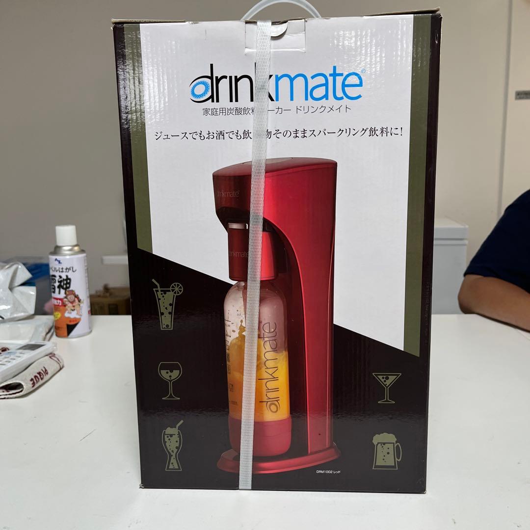 drinkmate 炭酸水メーカー レッド