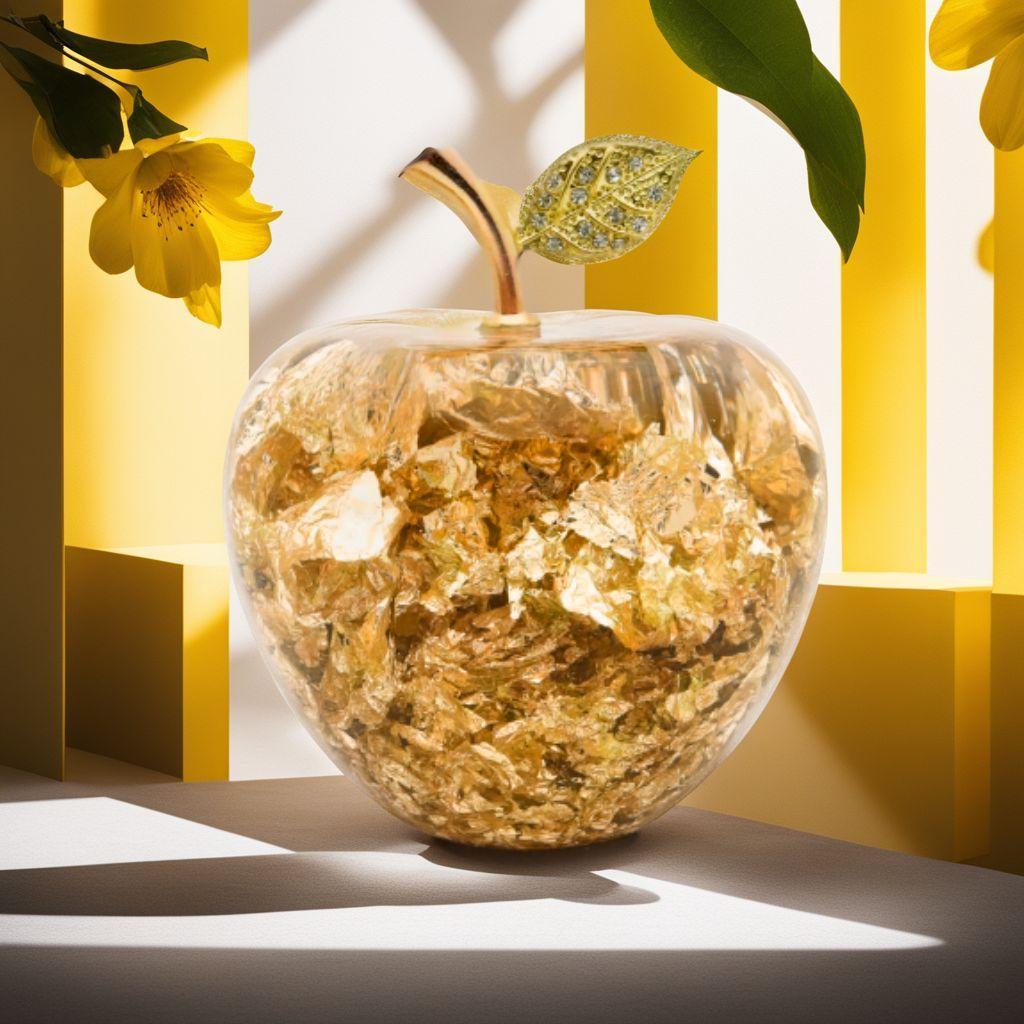 贅沢デコレーション 黄金のリンゴ