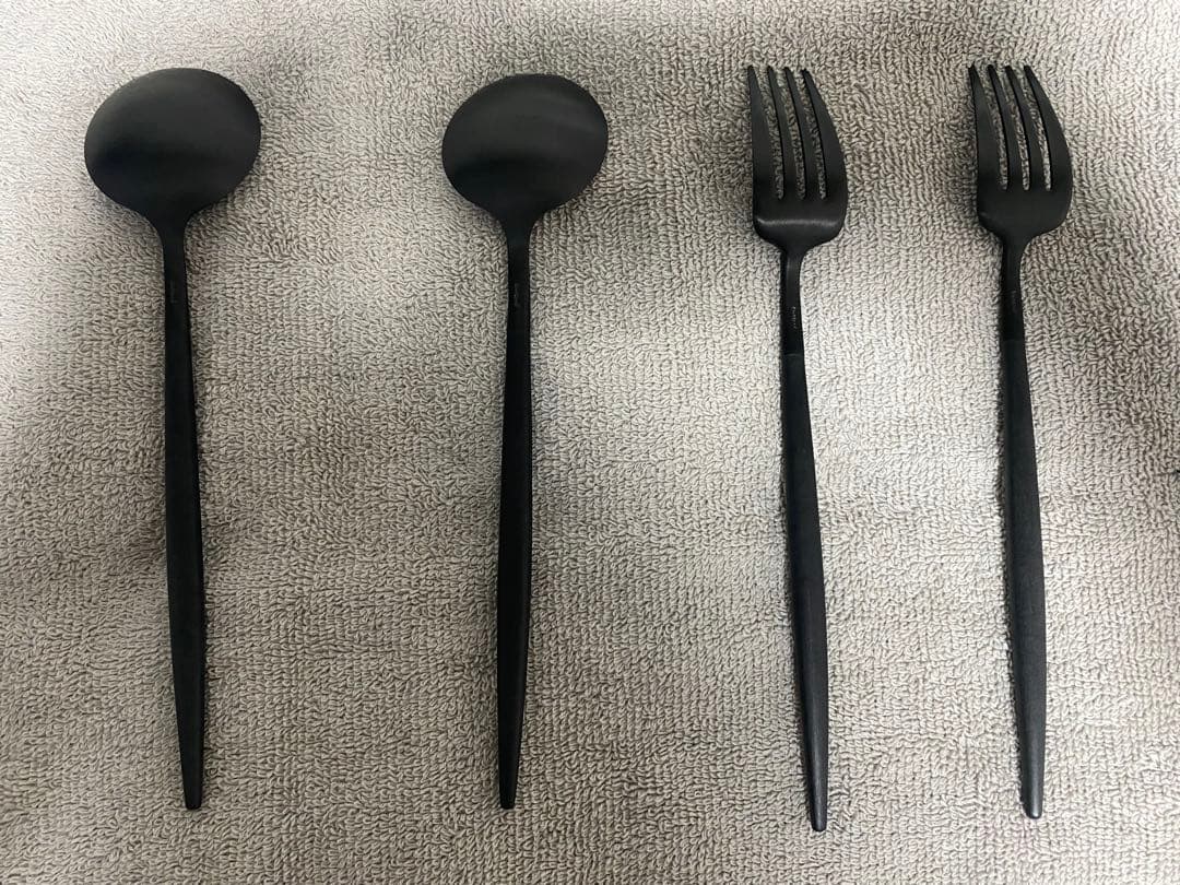 Cutipol GOA Black×Black クチポール　ディナーセット