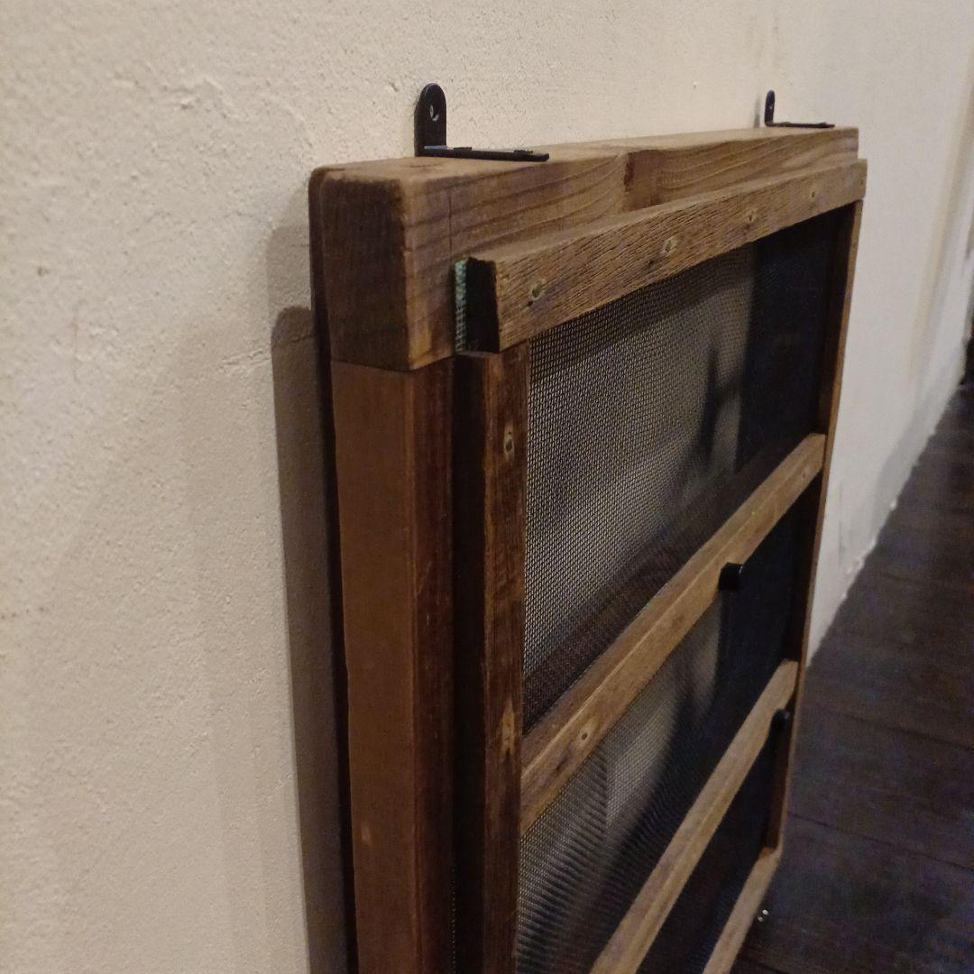 古材　昭和レトロ　メモボード