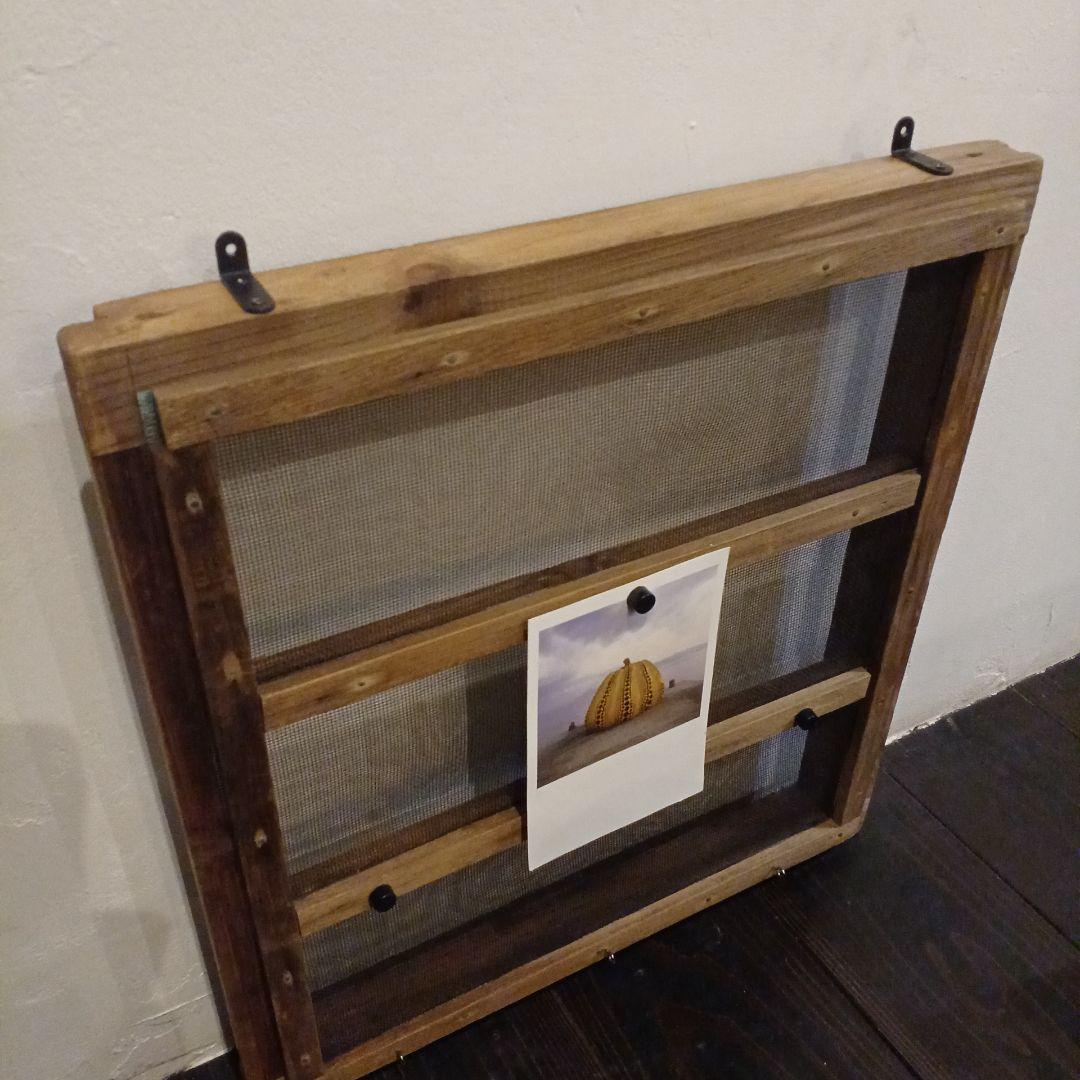 古材　昭和レトロ　メモボード