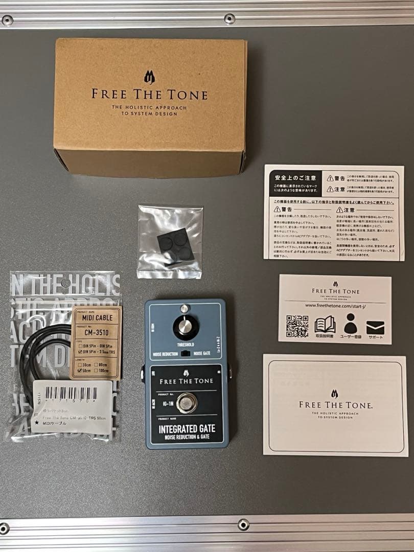 【美品オマケ付】Free The Tone IG-1N +未使用MIDIケーブル