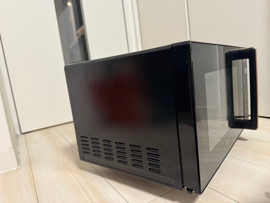 PRW-F180(B) 山善電子レンジ 18L 単機能　ブラック