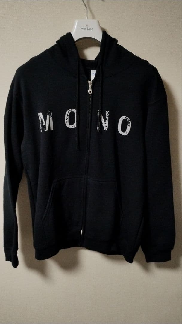 新品 レア バンド MONO ZIP パーカー XL グッズ envy toe