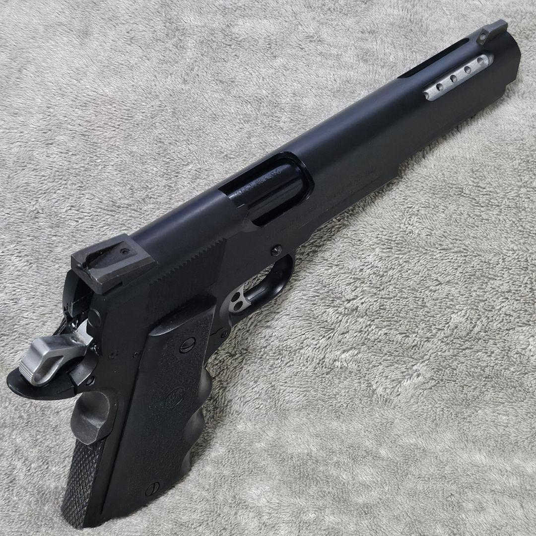 新日本模型 WA提供マグナ 純正ガスブロ FBI CUSTOM ブラック